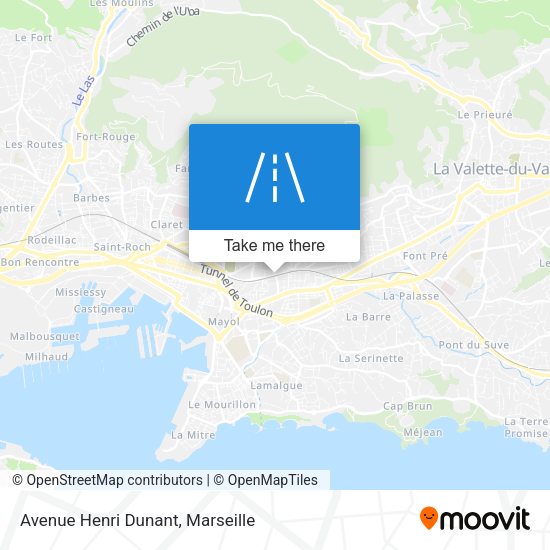 Avenue Henri Dunant map