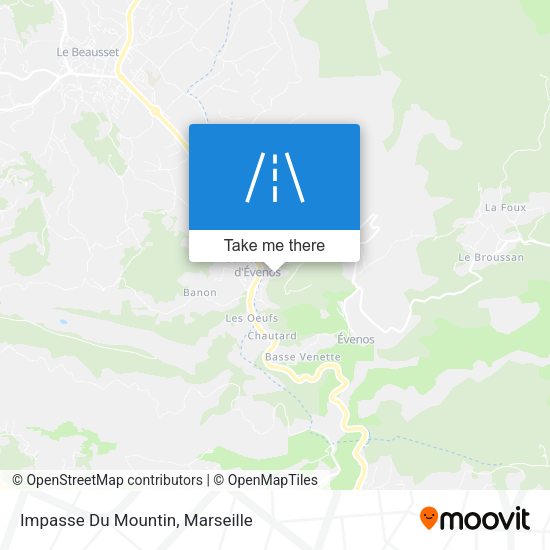 Impasse Du Mountin map