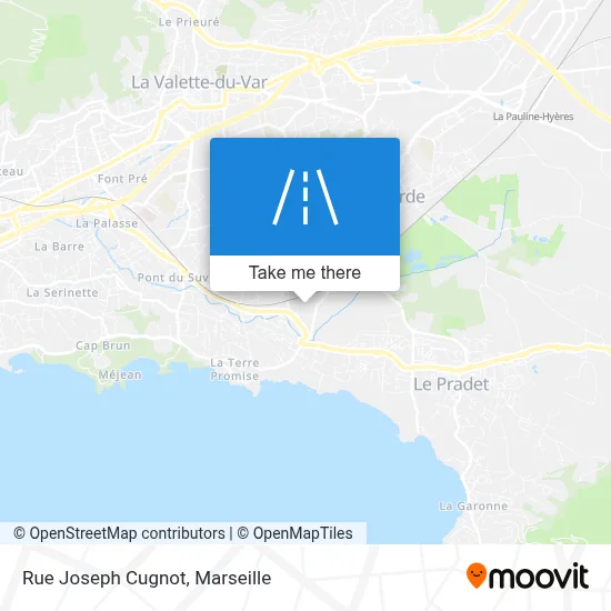 Rue Joseph Cugnot map