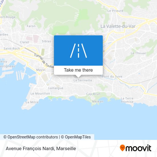 Avenue François Nardi map