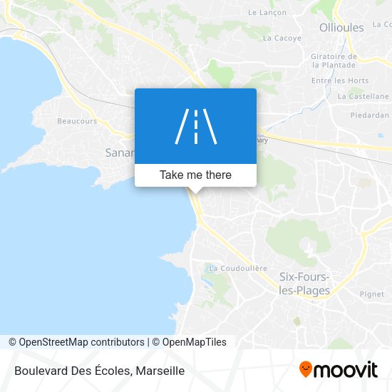 Boulevard Des Écoles map