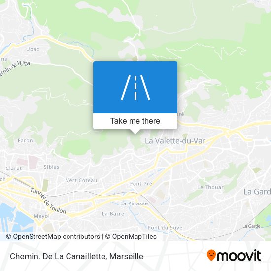 Chemin. De La Canaillette map