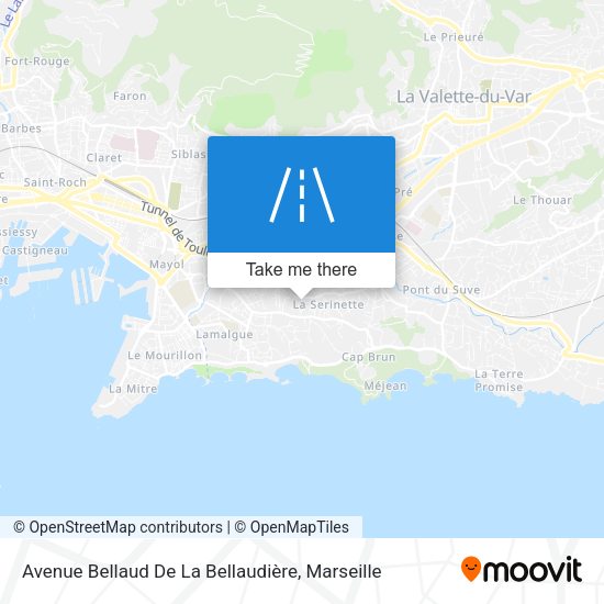 Avenue Bellaud De La Bellaudière map