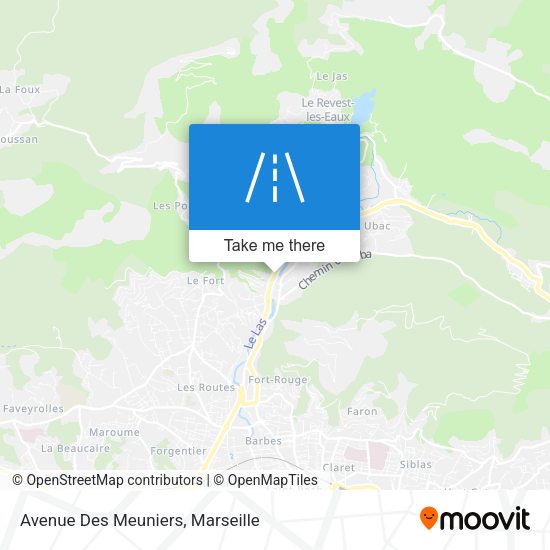 Avenue Des Meuniers map