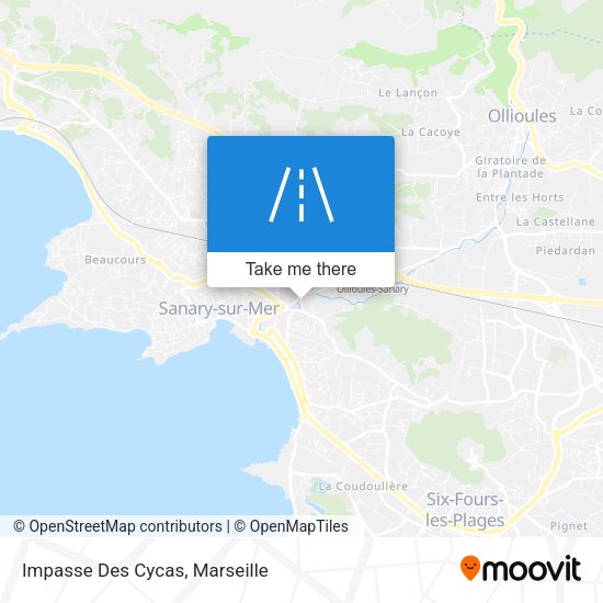 Impasse Des Cycas map
