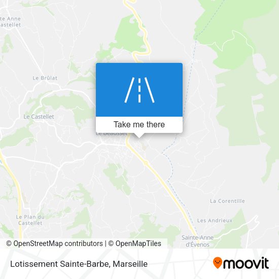 Lotissement Sainte-Barbe map