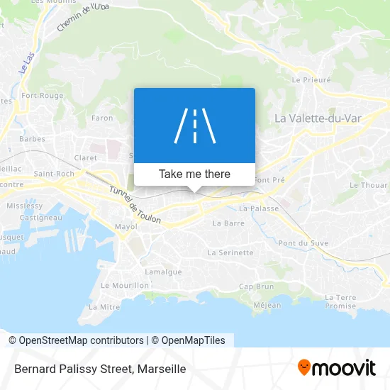 Rue Bernard Palissy map