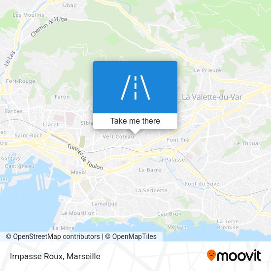 Impasse Roux map