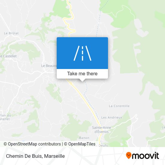 Chemin De Buis map