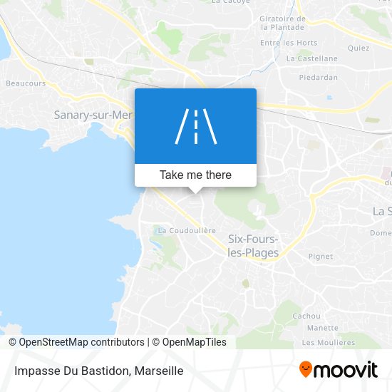 Impasse Du Bastidon map