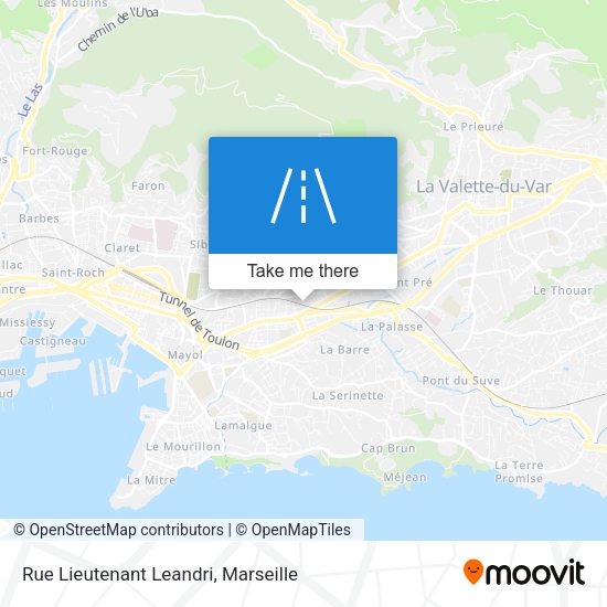 Rue Lieutenant Leandri map