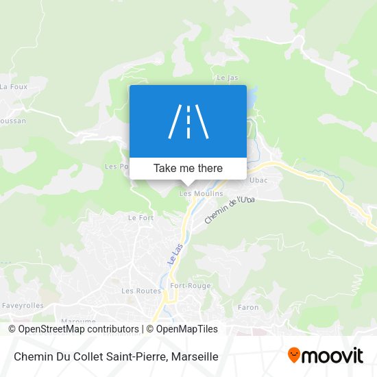 Chemin Du Collet Saint-Pierre map