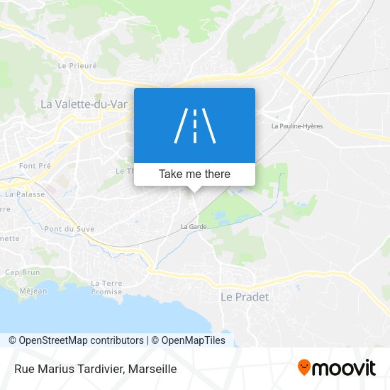 Rue Marius Tardivier map