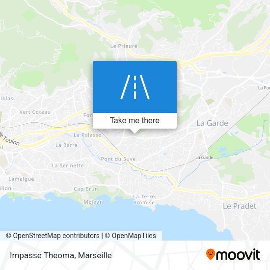 Impasse Theoma map