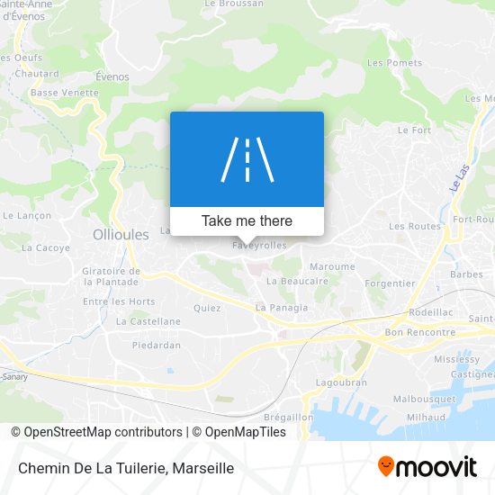Chemin De La Tuilerie map