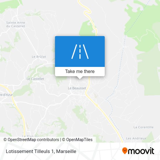 Lotissement Tilleuls 1 map