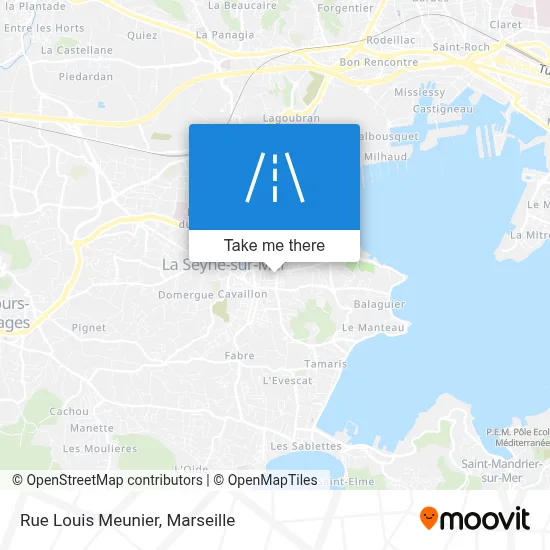 Rue Louis Meunier map