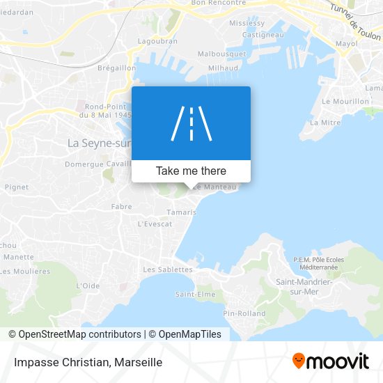 Impasse Christian map