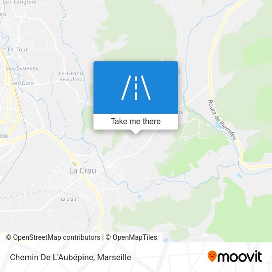 Chemin De L'Aubépine map