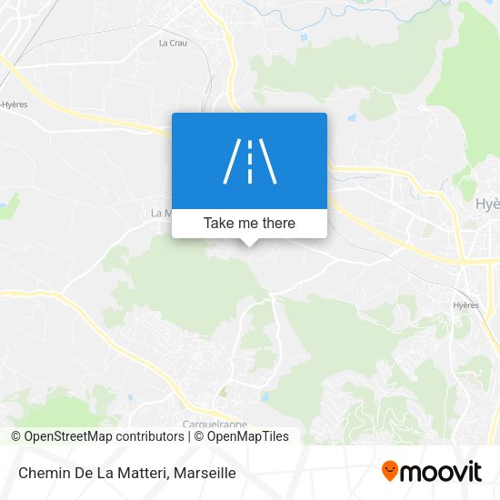 Chemin De La Matteri map