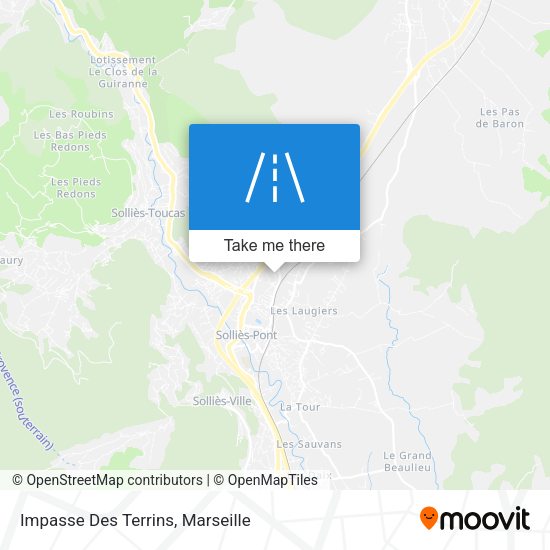 Impasse Des Terrins map