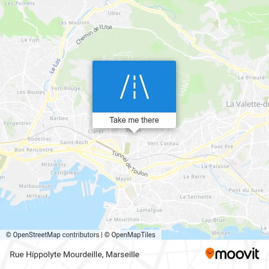 Rue Hippolyte Mourdeille map