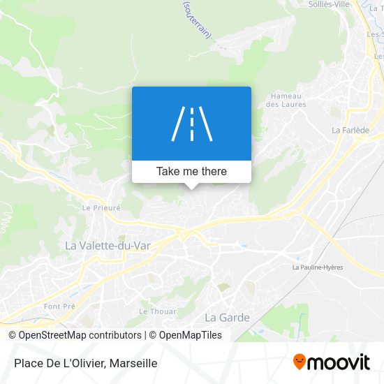 Place De L'Olivier map