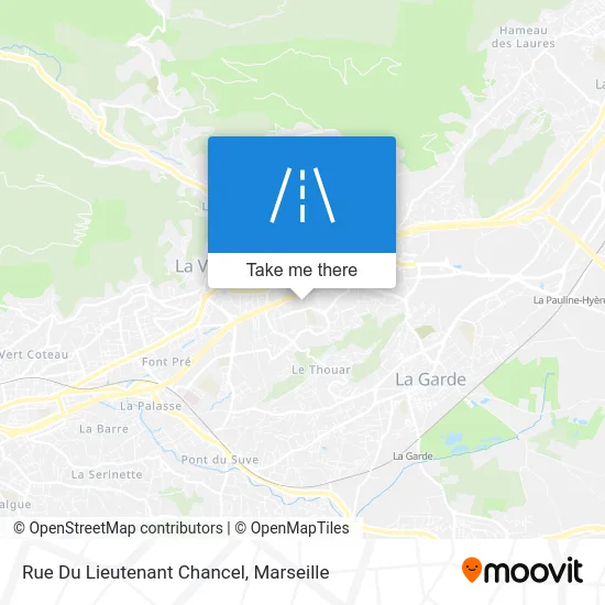 Rue Du Lieutenant Chancel map