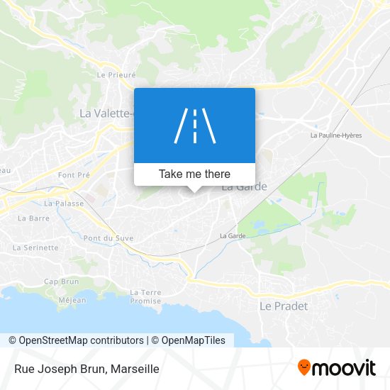 Rue Joseph Brun map