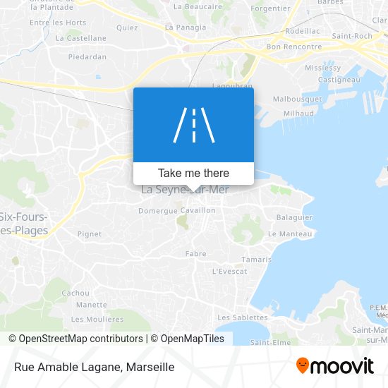 Rue Amable Lagane map
