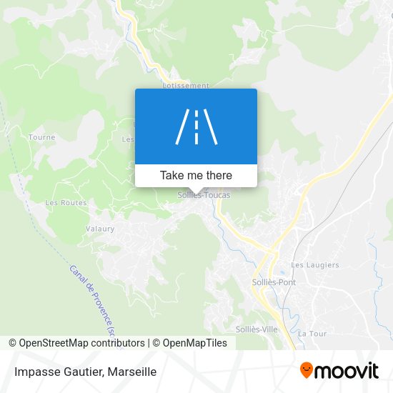 Impasse Gautier map