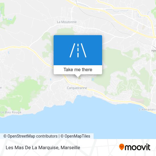 Les Mas De La Marquise map
