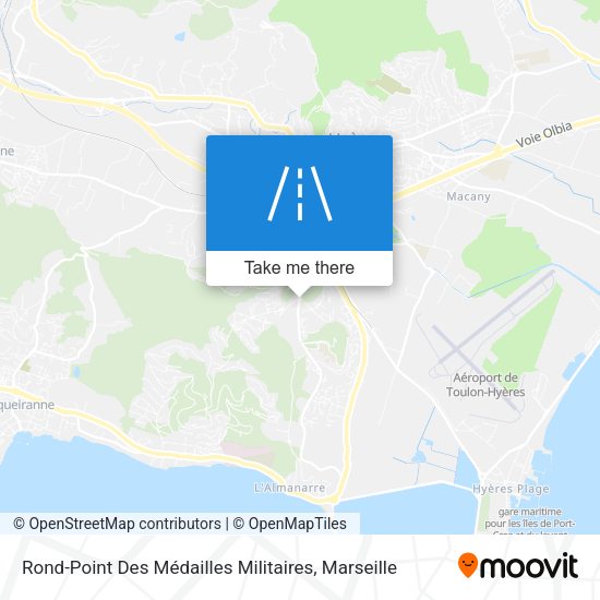 Rond-Point Des Médailles Militaires map