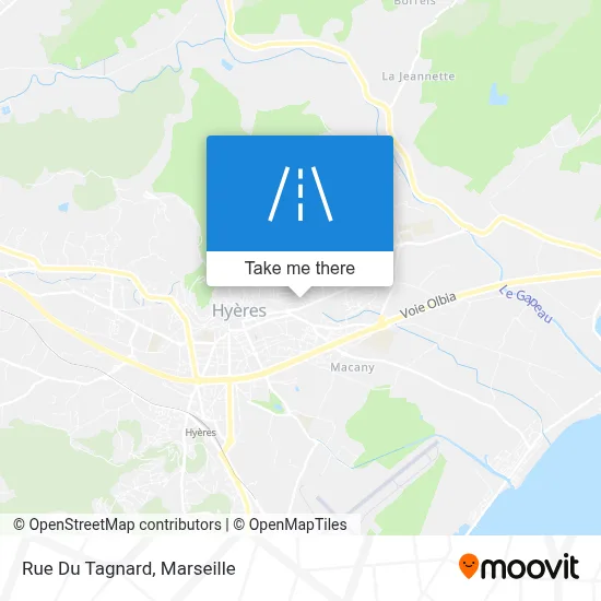 Rue Du Tagnard map