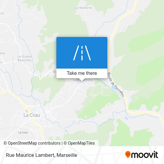 Rue Maurice Lambert map