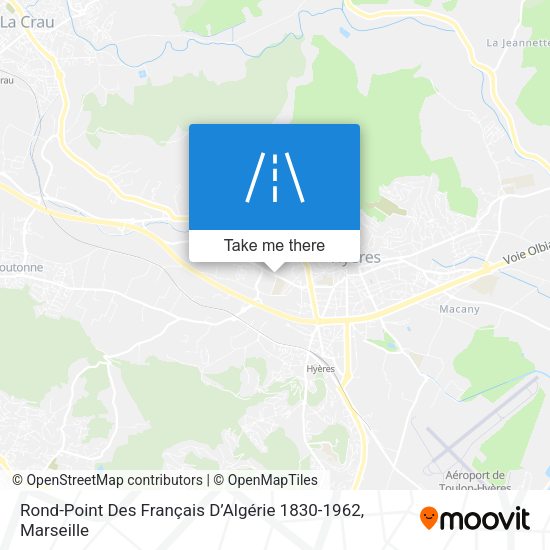 Rond-Point Des Français D’Algérie 1830-1962 map