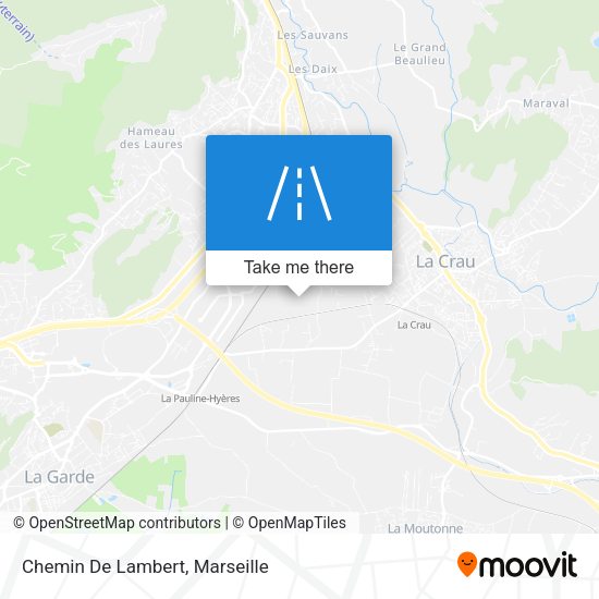 Chemin De Lambert map