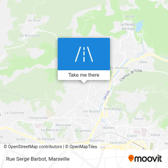 Rue Serge Barbot map