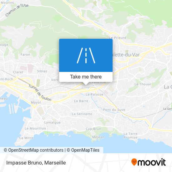 Impasse Bruno map