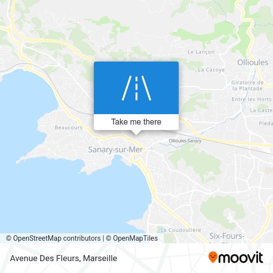 Avenue Des Fleurs map
