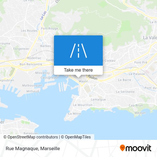 Rue Magnaque map