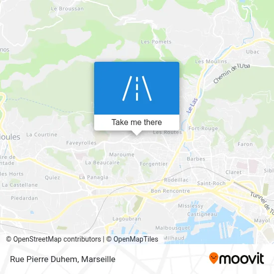 Rue Pierre Duhem map