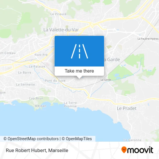 Rue Robert Hubert map