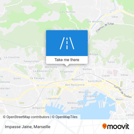 Impasse Jaine map