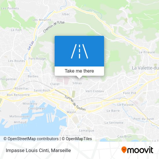 Impasse Louis Cinti map