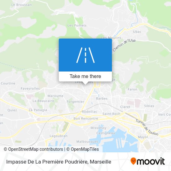 Impasse De La Première Poudrière map