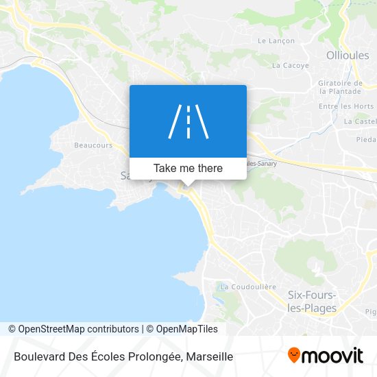 Boulevard Des Écoles Prolongée map