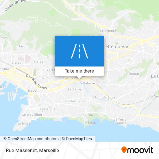 Rue Massenet map