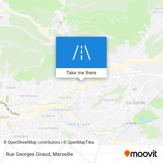 Rue Georges Giraud map