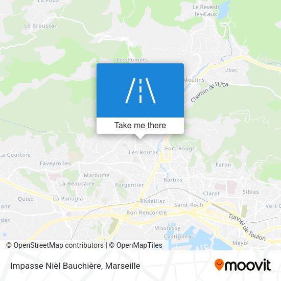 Impasse Nièl Bauchière map